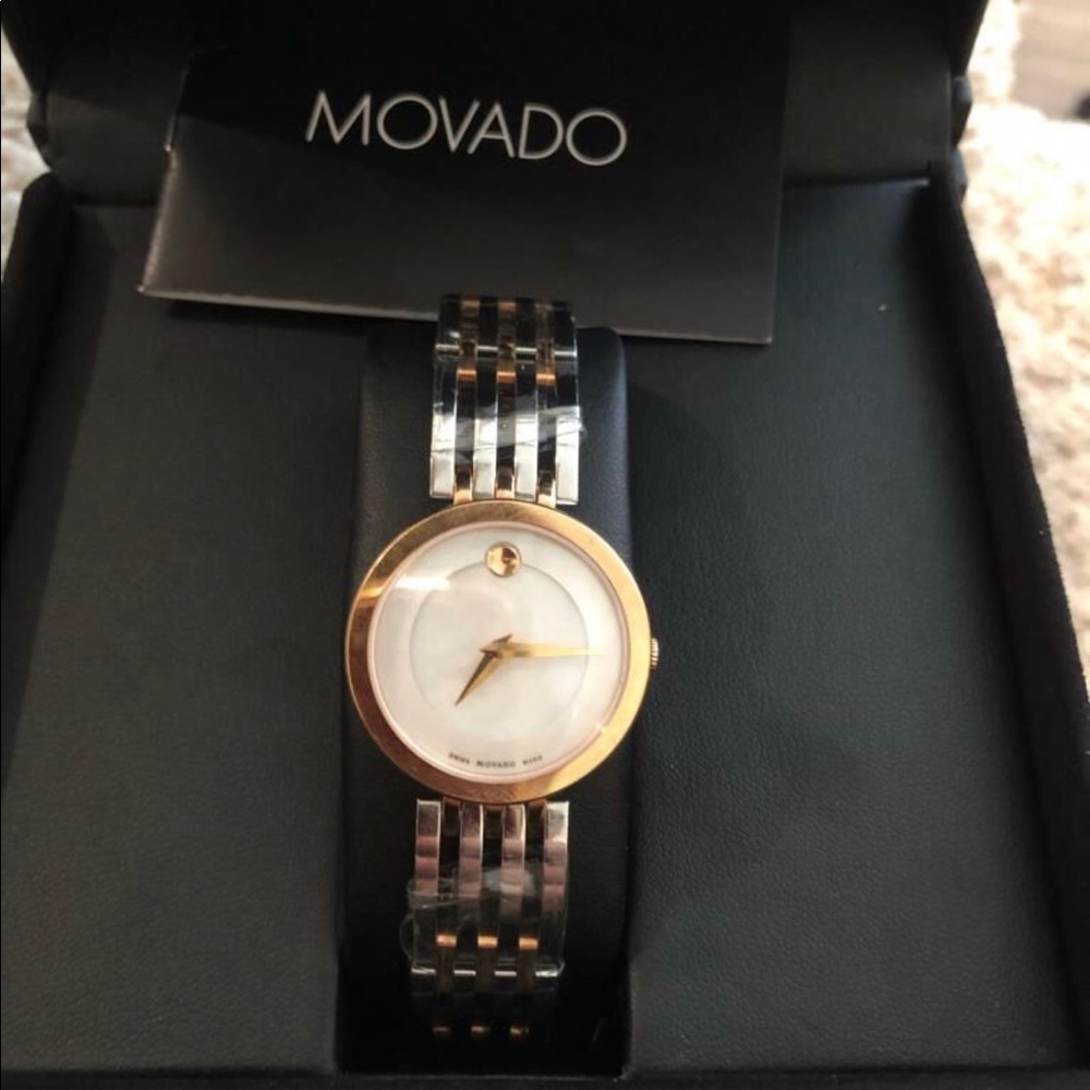 Movado Esperanza ladies watch two tone